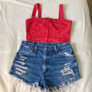 Wrangler’s Cut Off Jean Shorts